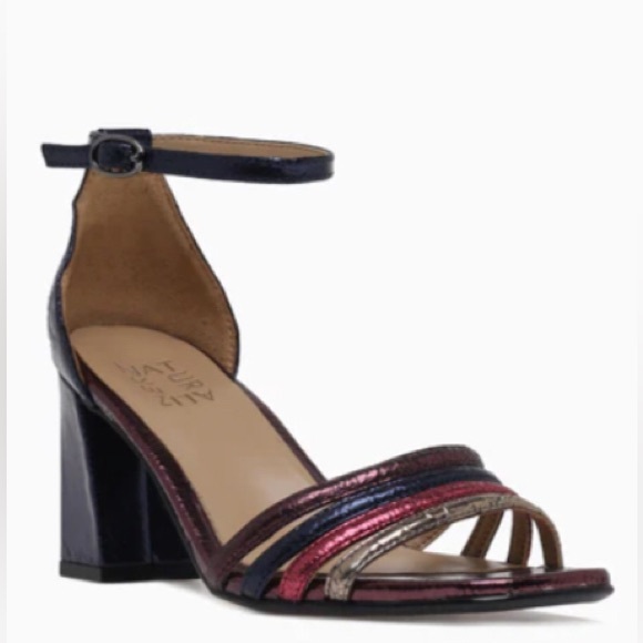 NATURALIZER (8M) WOMEN’S THENA Ankle Strap All-day Block Heeled Sandal. … - Picture 2 of 15